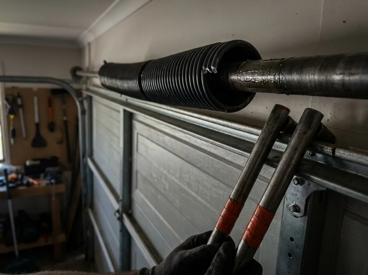 Garage Door Springs & Cables in Brisbane — The part that carries the weight — replaced safely, sized correctly, always in pairs.